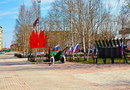 Памятник второй мировой войне в Мегионе (ХМАО) Тюменская обл.