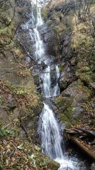 Водопад севернее водопада на мысе КЛОКОВА в Макаровском районе на Сахалине