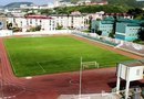 Стадион "Маяк" в городе Холмск на Сахалине.