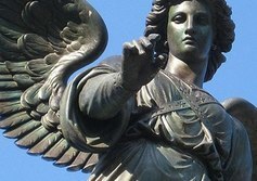 Арт.объект «Ангел-Хранитель» в Сортавале на горе Кухавуори в парке Ваккосалми 