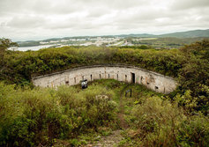 Форт Поспелова на острове Русском возле Владивостока