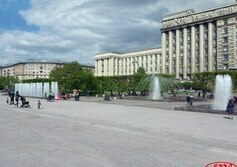 Фонтанный комплекс на Московской площади
