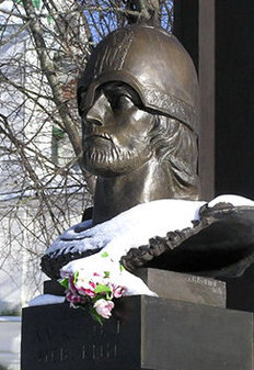 Памятник Александру Невскому в честь 750-летия со дня Ледового побоища