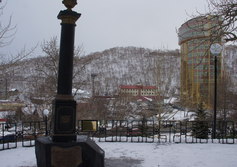 Памятник Витусу Берингу в  Петропавловске-Камчатском 