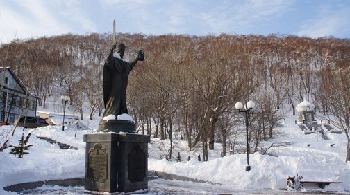 Памятник Святителю Николаю Чудотворцу в Петропавловске-Камчатском