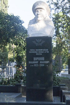 Памятник генерал-полковнику авиации Воронову Владимиру Ивановичу