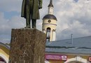 Памятник Ленину на центральной площади Боровска