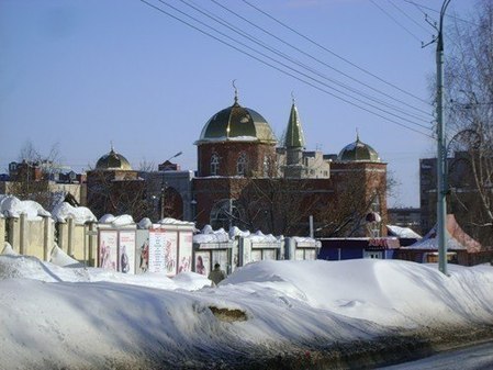 строящаяся Центральная мечеть