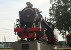 Паровоз - памятник ФД20-2610 («паровоз Шолкина»)