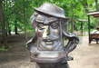 Памятник Мойдодыру в московском парке Сокольники
