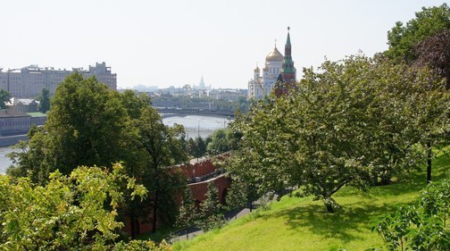 Тайницкий сад Московского Кремля