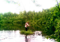 озеро Шайтан и Бушковский лес
