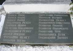 Памятник татарам - жертвам фашистского террора