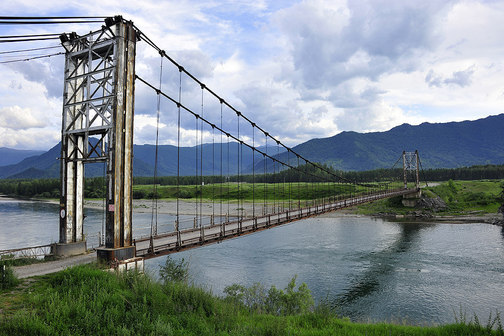 мост через Катунь