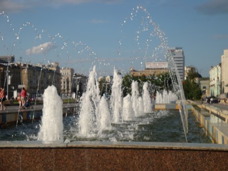 Каскад фонтанов 