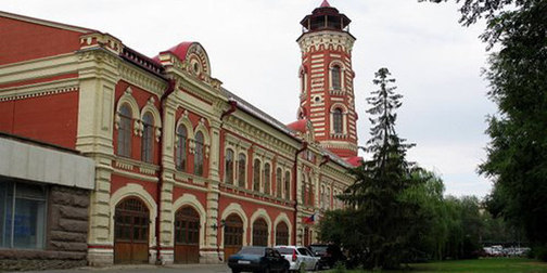 Здание первой пожарной части города Царицына 