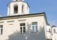 Воротная Башня Гостиного Двора в Ярославовом Дворище Великого Новгорода