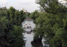 Парк Горького или бывший Нескучный сад в Москве