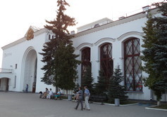 Железнодорожный вокзал в Великом Новгороде