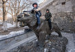 Памятник Амурскому тигру во Владивостоке