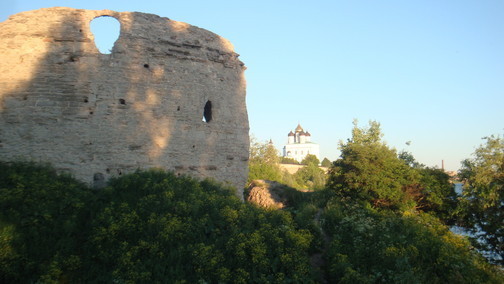 Варлаамовская башня в Пскове