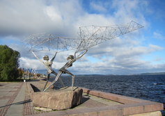 Скульптура «Рыбаки»