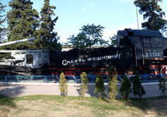 Паровоз «ЭЛ-2500» бронепоезда береговой обороны ЧФ «Железняков» 