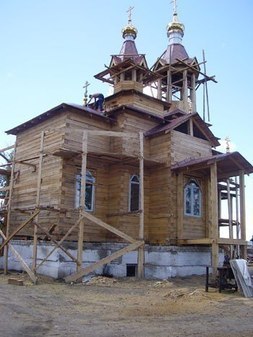 Храм в честь Успения Пресвятой Богородицы, Забайкальский край, Акша