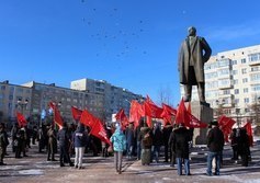 В.И. Ленин в Магадане