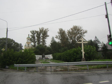 Памятник героям и мемориал ВОВ в селе Спас-Заулок