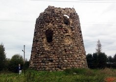 Волковицкая башня с фейсами Васильевых, дебила деда,пиарщика своей рожи и внучка