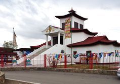 Буддийский храм "Цеченлинг", Республика Тыва,  Кызыл