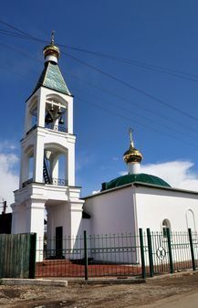 Православный храм в селе Сарыг-Сэп
