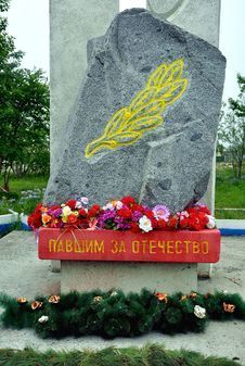 Памятники п.г.т. Ола в Магаданской области.