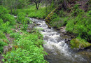 Каскад водопадов на реке Шинок на Алтае