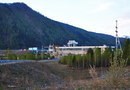 Майнская гидроэлектростанция на реке Енисей в Хакасии