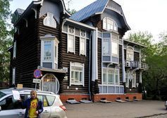 Дом архитектора А.Д. Крячкова - музей деревянного зодчества, г. Томск
