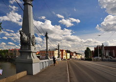 Каменный мост через реку Ушайку, г. Томск