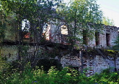 Руины храмов в Ирте Ленского района Архангельской области