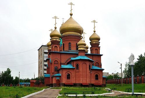Кафедральный Троицкий собор в Тынде Амурской области