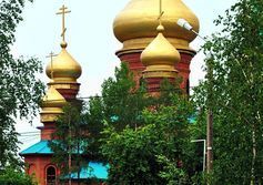 Кафедральный Троицкий собор в Тынде Амурской области