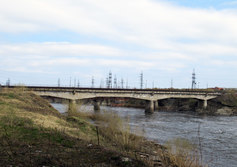 Старый мост у ТЭЦ-2