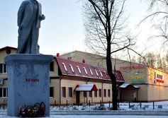 Памятник В.И.Ленину в городском парке г.Ярцево Смоленской области