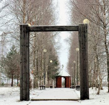 Мемориальный комплекс «Поле Памяти» в Демидовском районе Смоленской области