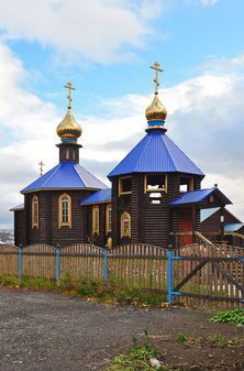Храм Святой Варвары в Минькино Мурманской области