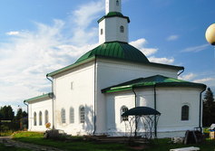 Стефановская церковь в селе Усть-Вымь республики Коми