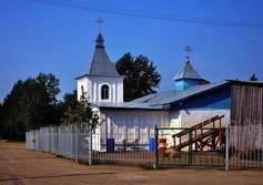Церковь Сергия Радонежского в пгт.Нижний Одес республики Коми