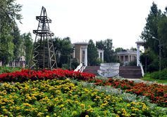 Советский парк КиО Ухты в республике Коми