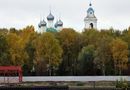 Успенский храм в поселке Болтино возле Рыбинска