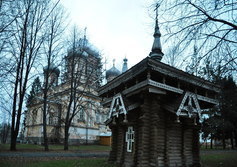 Деревянная часовня Святого Исаакия Долматского в Вытегре